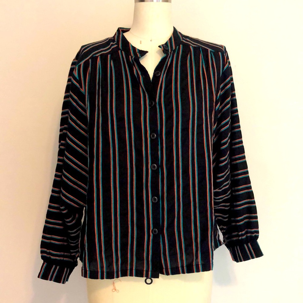 Ace & Jig Striped Birdie Blouse